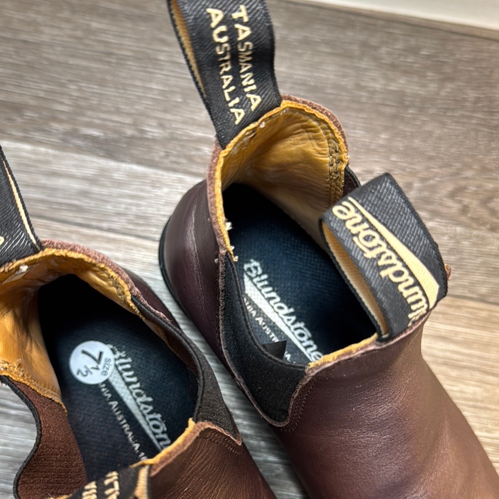 Blundstone Brown / bronze Ankle Boots woman’s 7.5 (s14) - Picture 10 of 11